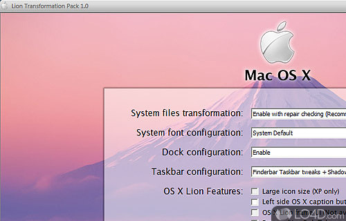 download free mac os x lion transformation pack for windows 7